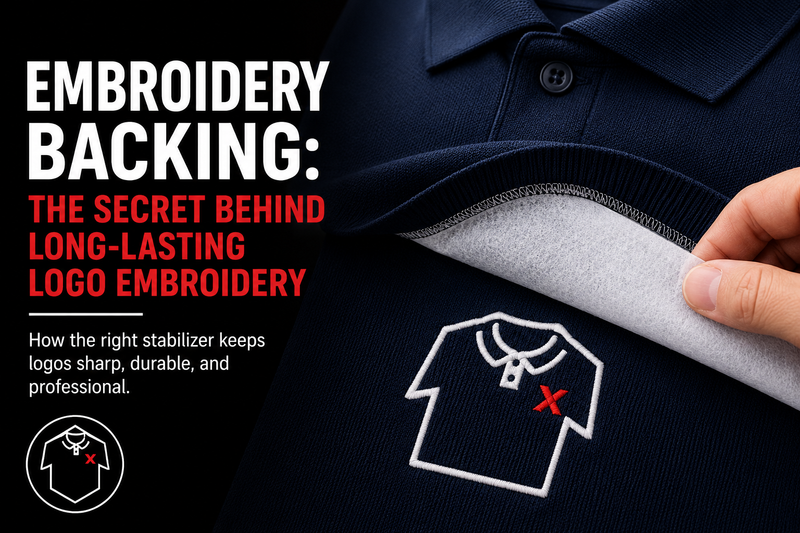 What Is Embroidery Backing and Why Does It Matter?