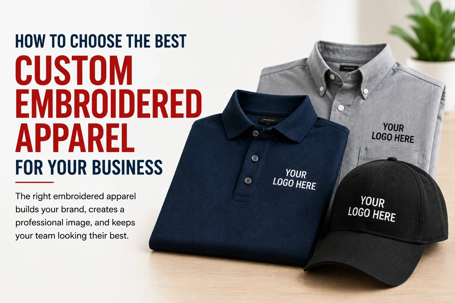 How to Choose the Best Custom Embroidered Apparel for Your Business