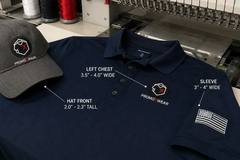 How to Choose the Right Logo Size for Embroidery: A Complete Guide