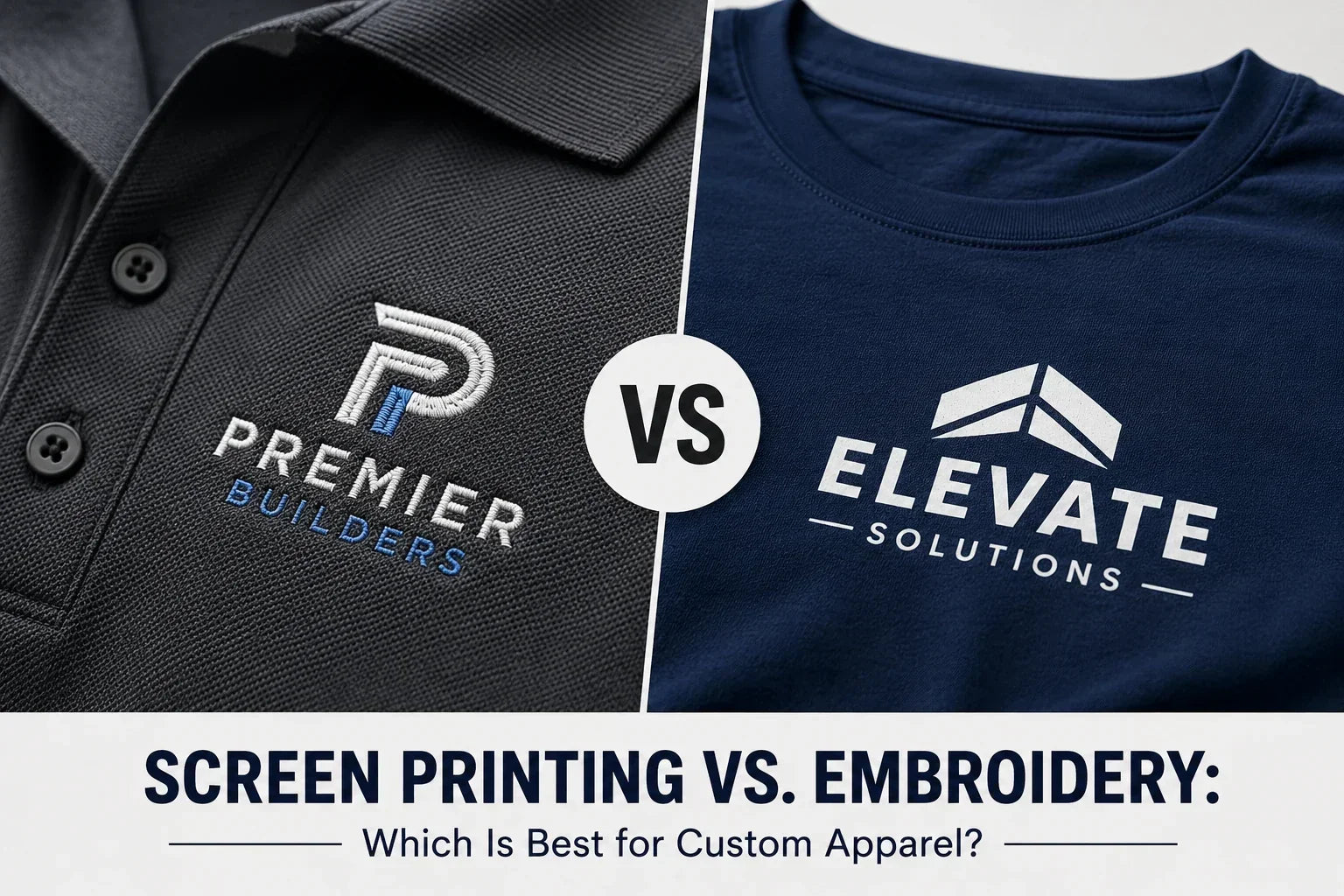 Screen Printing vs. Embroidery: Which Is Better for Your Business?