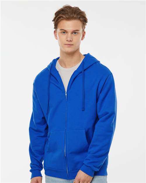 Tultex Unisex Full-Zip Hooded Sweatshirt