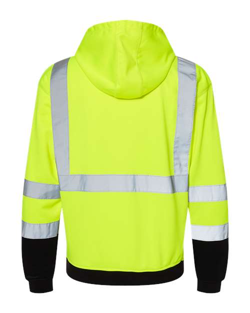 Kishigo Unisex Hi-Vis Hooded Sweatshirt