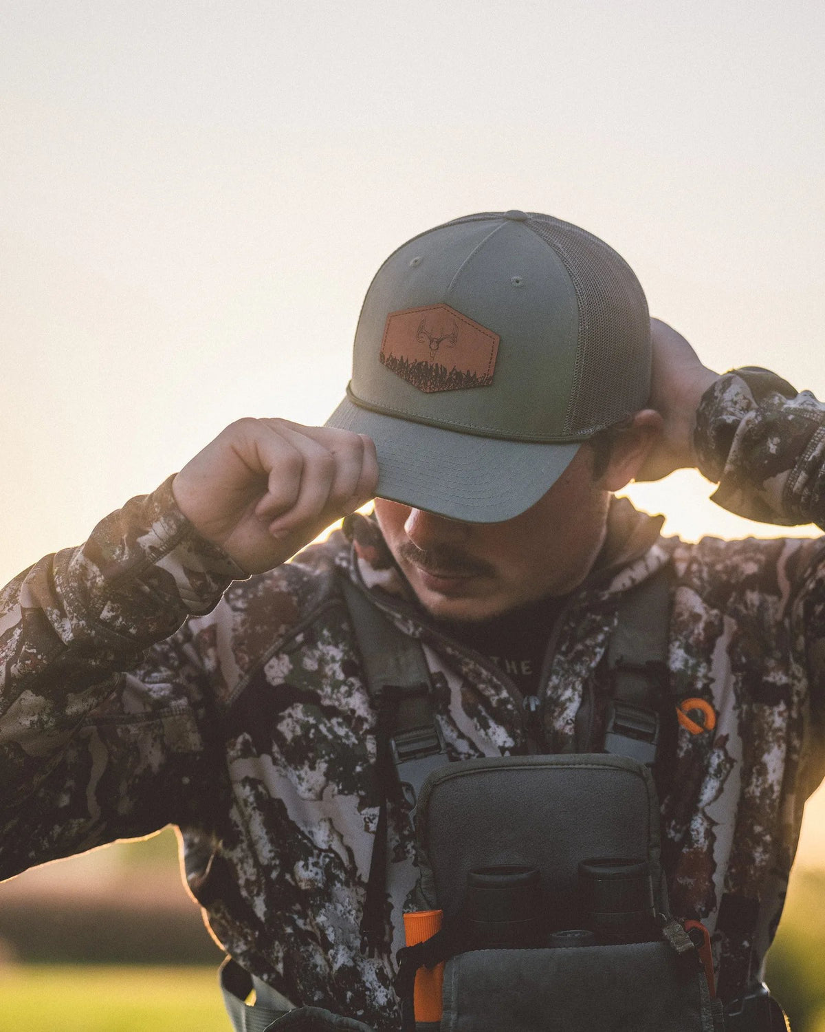 Richardson 112FPR Five-Panel Rope Hat with custom logo embroidery