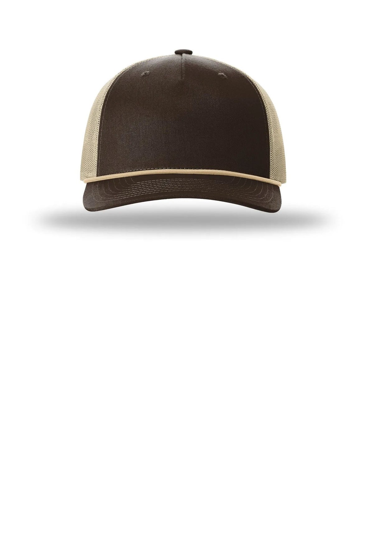 Richardson 112FPR Five-Panel Rope Hat with custom logo embroidery
