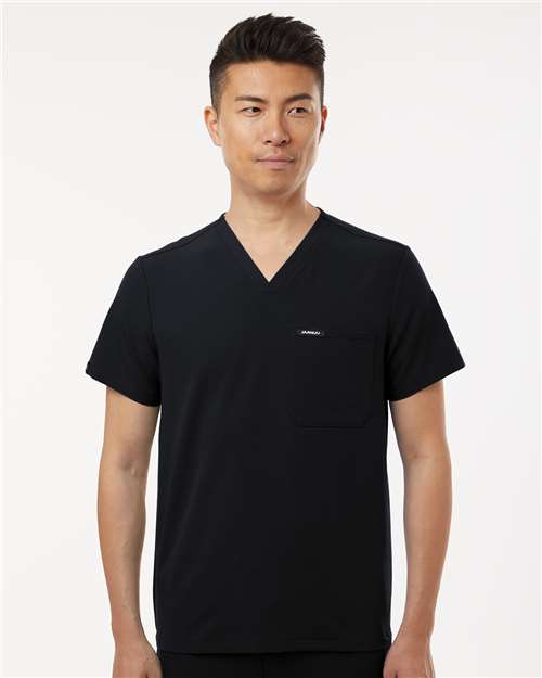 Jaanuu Holmes Everyday 1-Pocket Scrub V-Neck Top