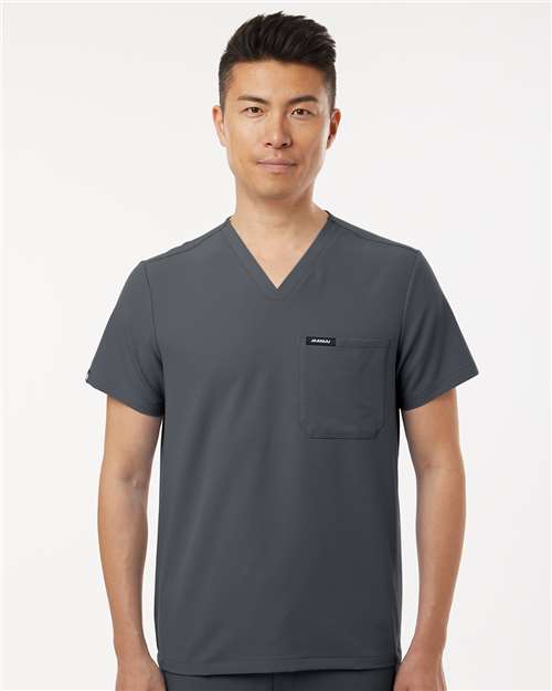 Jaanuu Holmes Everyday 1-Pocket Scrub V-Neck Top