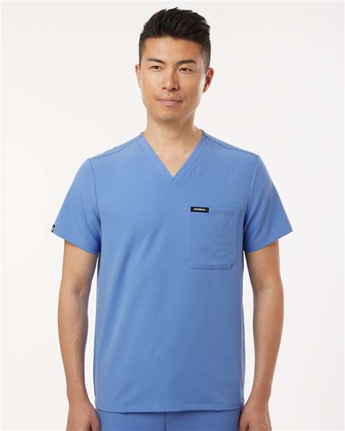 Jaanuu Holmes Everyday 1-Pocket Scrub V-Neck Top