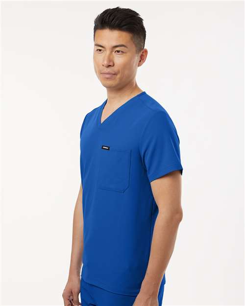 Jaanuu Holmes Everyday 1-Pocket Scrub V-Neck Top
