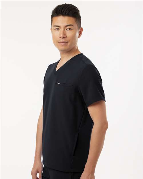 Jaanuu Platt 3-Pocket Scrub V-Neck Top