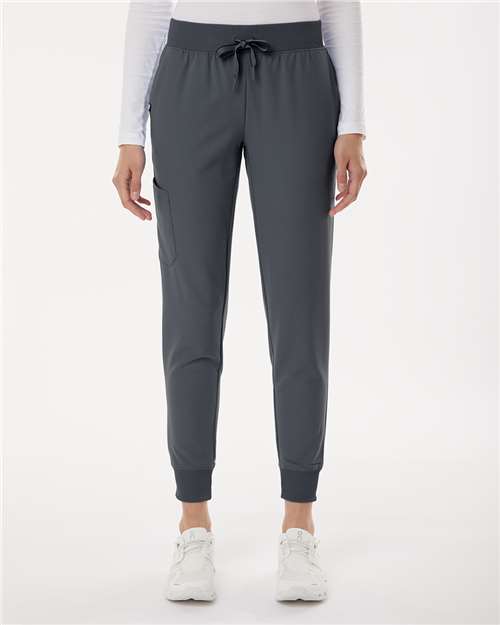 Jaanuu Ladies Silex Knit-Waist Scrub Joggers - SOLD BLANK