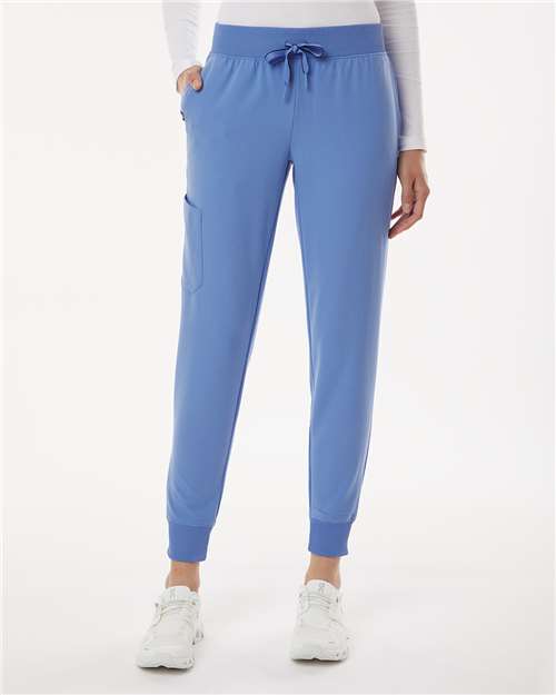 Jaanuu Ladies Silex Knit-Waist Scrub Joggers - SOLD BLANK