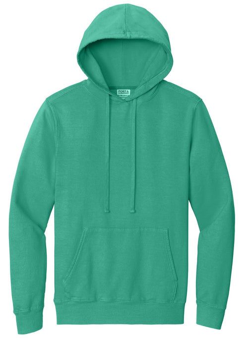 Port & Co Beach Wash Garment-Dyed Pullover Hooded Sweatshirt