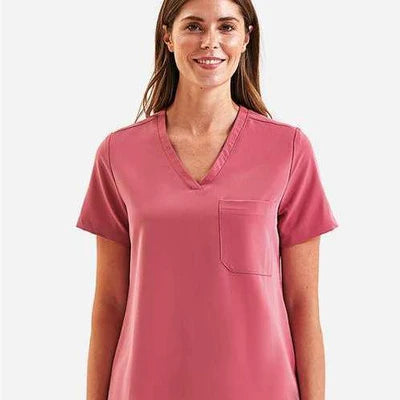 Onna Ladies Limitless V-Neck Stretch Scrub Top