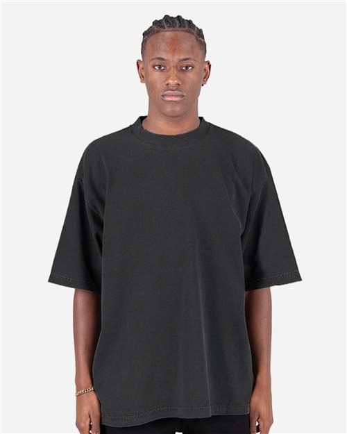 Shaka Wear Unisex Max Heavyweight Garment-Dyed Drop Shoulder T-Shirt