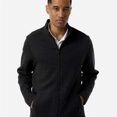 Devon & Jones Berkley Textured Full-Zip Jacket