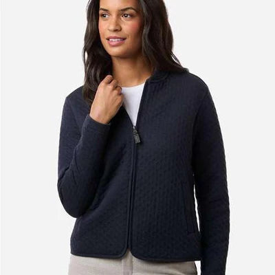 Devon & Jones Ladies Berkeley Textured Full-Zip Jacket