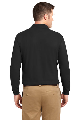 Port Authority Silk Touch Long Sleeve Polo