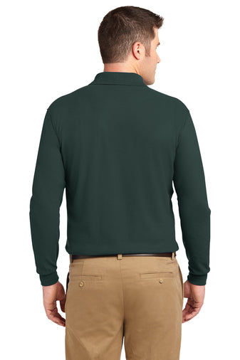 Port Authority Silk Touch Long Sleeve Polo