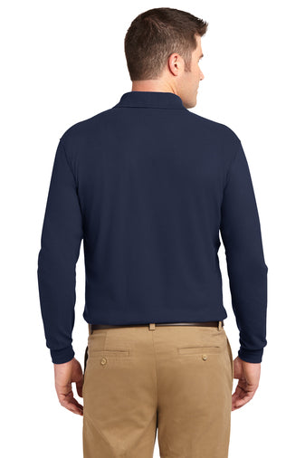 Port Authority Silk Touch Long Sleeve Polo