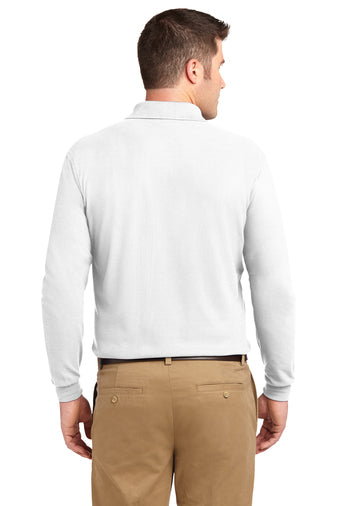 Port Authority Silk Touch Long Sleeve Polo