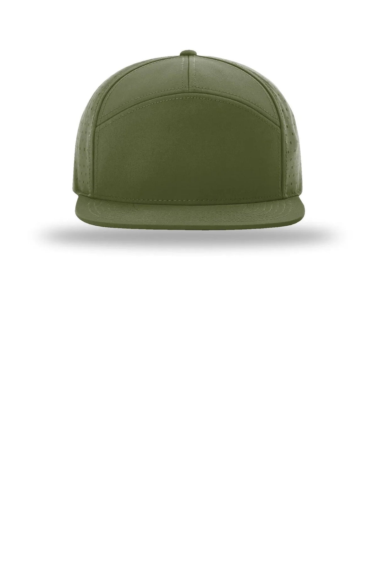 Richardson Cannon 7-Panel Flatbill with custom logo embroidery