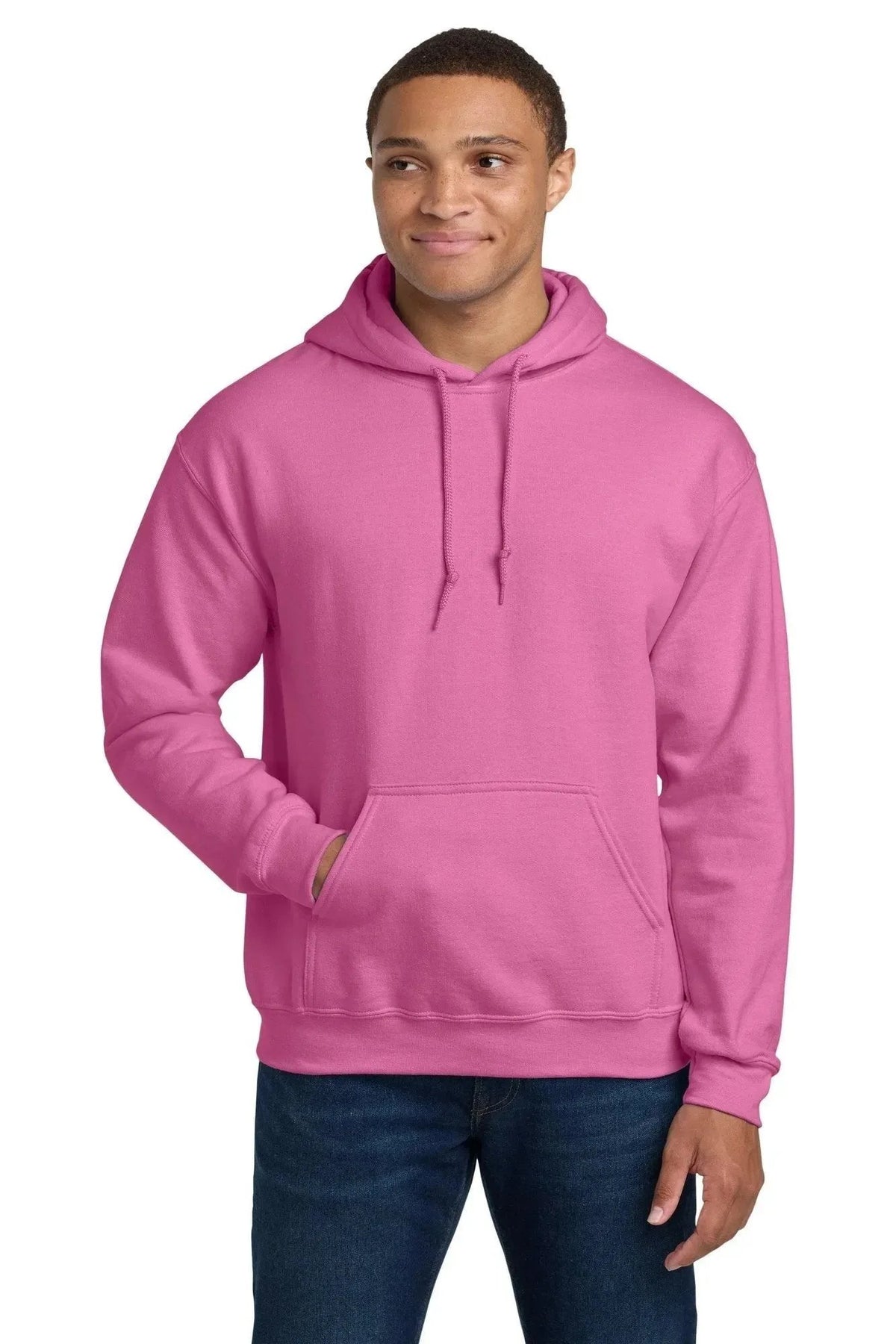 Gildan Heavy Blend Hooded Sweatshirt - Robinson High School with custom logo embroidery