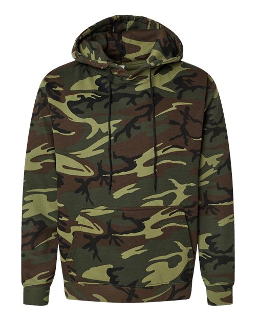 Code Five Unisex Camo Fleece Hoodie Sweatshirt