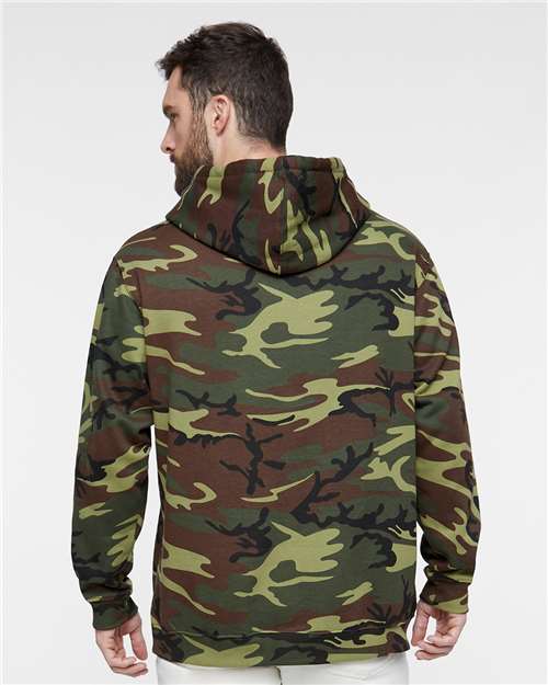 Code Five Unisex Camo Fleece Hoodie Sweatshirt