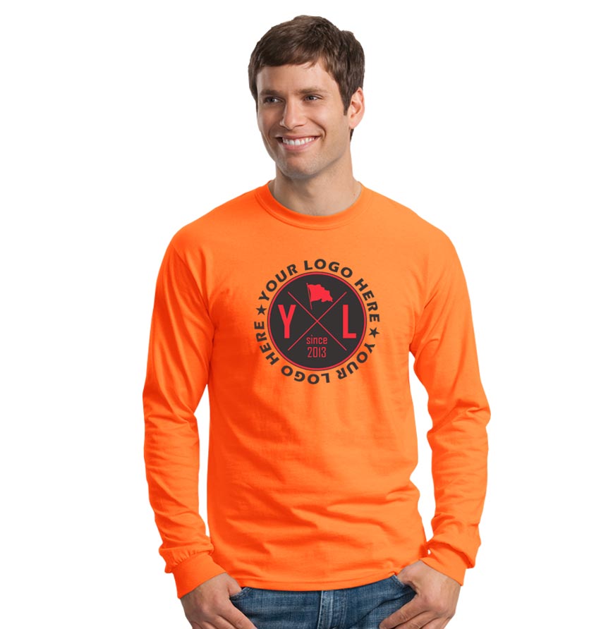 Gildan Heavy Cotton 100% Cotton Long Sleeve T-Shirt