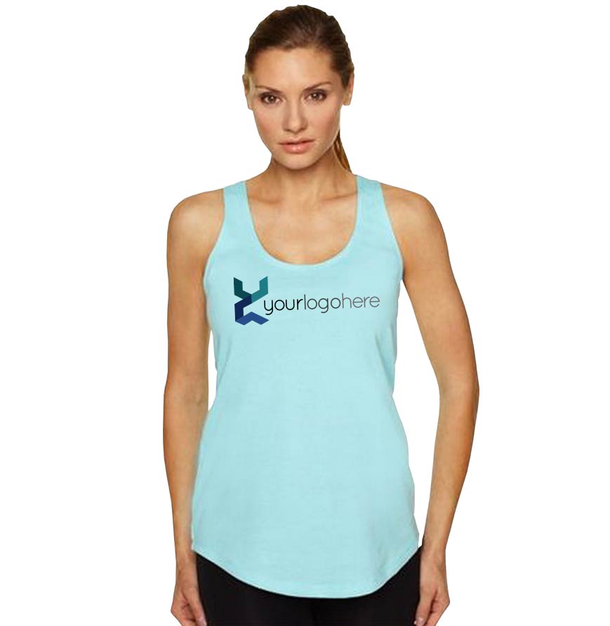 Next Level Apparel Ladies' French Terry Racerback Tank