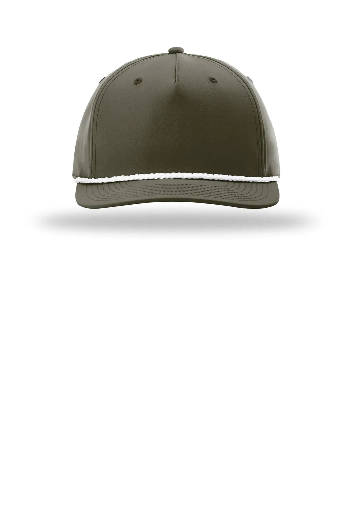 Richardson Five Panel Classic Rope Cap with custom logo embroidery