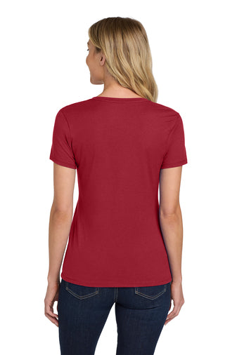 Hanes Women's Perfect-T Cotton V-Neck T-Shirt