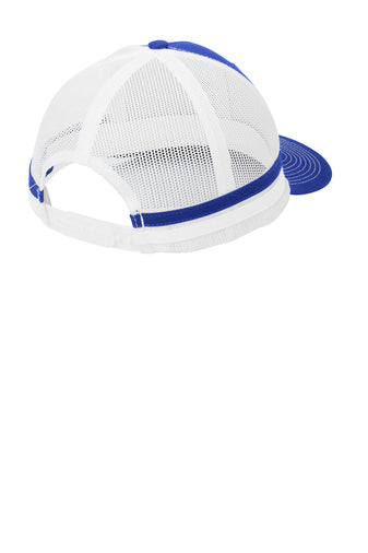 Port Authority Two-Stripe Snapback Trucker Cap