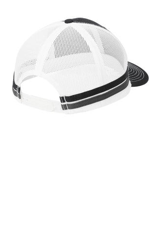 Port Authority Two-Stripe Snapback Trucker Cap