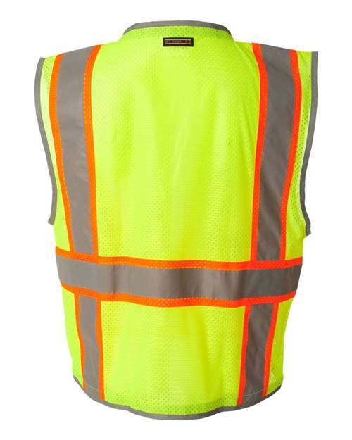 Kishigo Unisex Premium Brilliant Series Heavy-Duty Class 2 Vest