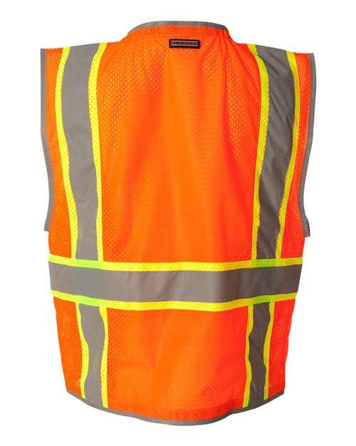 Kishigo Unisex Premium Brilliant Series Heavy-Duty Class 2 Vest