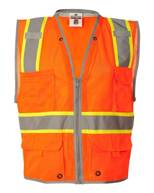 Kishigo Unisex Premium Brilliant Series Heavy-Duty Class 2 Vest