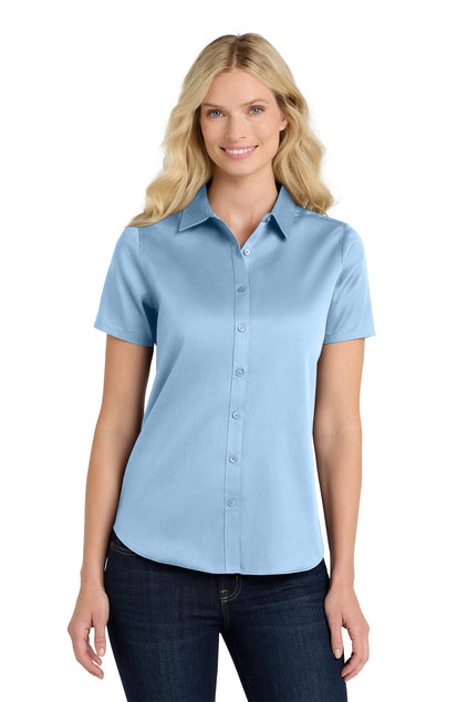 Port Authority Women's Short Sleeve SuperPro React Twill Shirt