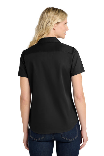 Port Authority Women's Short Sleeve SuperPro React Twill Shirt