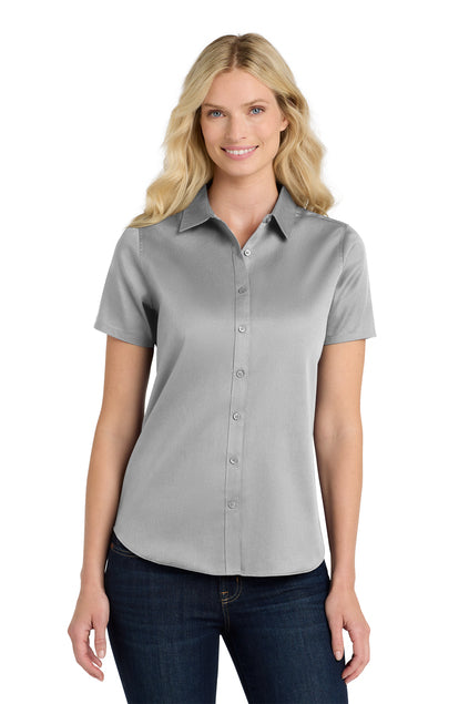 Port Authority Women's Short Sleeve SuperPro React Twill Shirt