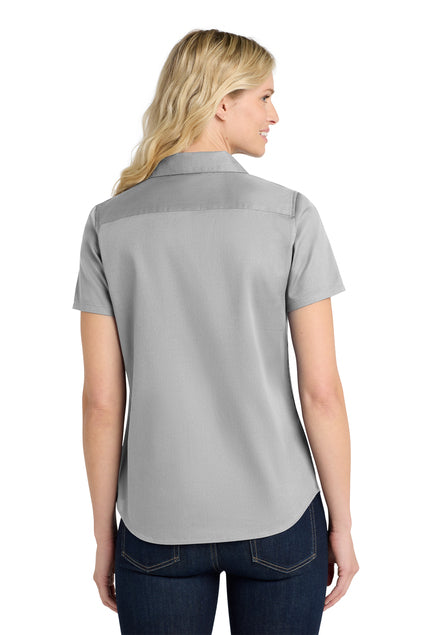 Port Authority Women's Short Sleeve SuperPro React Twill Shirt