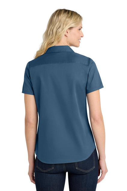 Port Authority Women's Short Sleeve SuperPro React Twill Shirt
