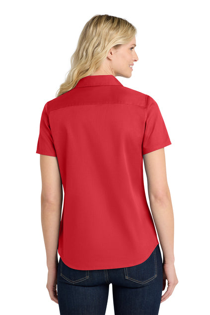 Port Authority Women's Short Sleeve SuperPro React Twill Shirt