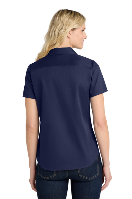Port Authority Women's Short Sleeve SuperPro React Twill Shirt