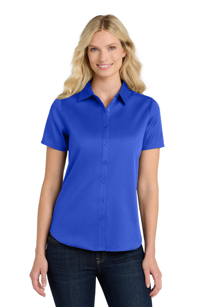 Port Authority Women's Short Sleeve SuperPro React Twill Shirt