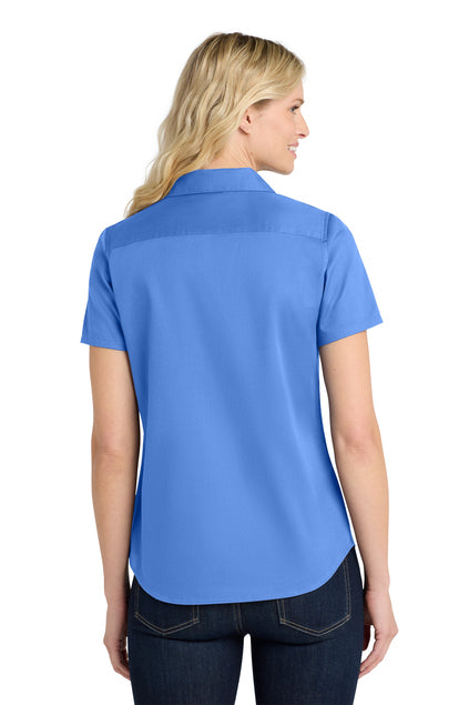 Port Authority Women's Short Sleeve SuperPro React Twill Shirt