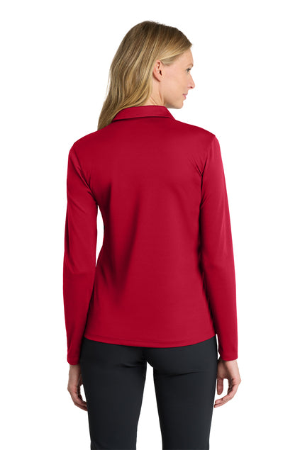 Nike Ladies Dri-FIT Micro Pique 2.0 Long Sleeve Polo