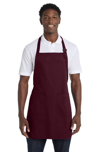 Port Authority Full-Length Apron with Pockets