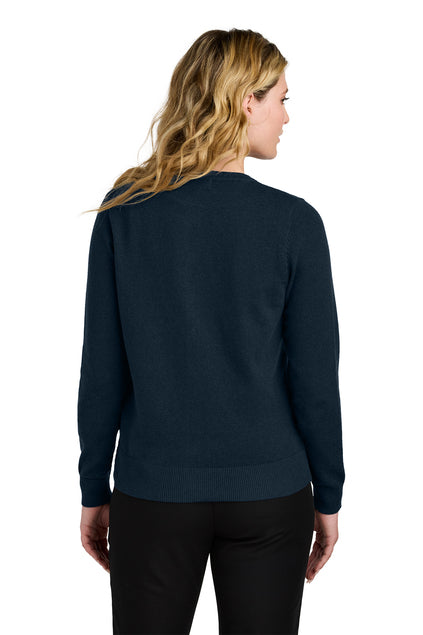 Port Authority Women’s Easy Care Crewneck Cardigan Sweater