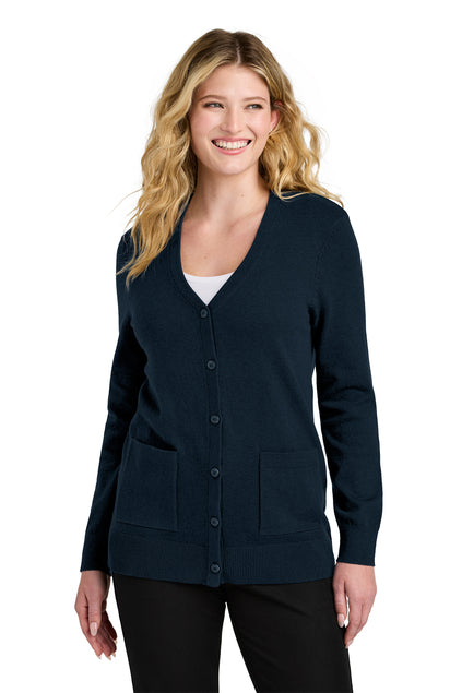 Port Authority Women’s Easy Care Button-Up Cardigan Sweater